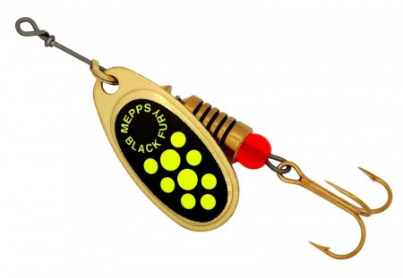 Блесна вращ. MEPPS BLACK FURY Gold-Chartreuse